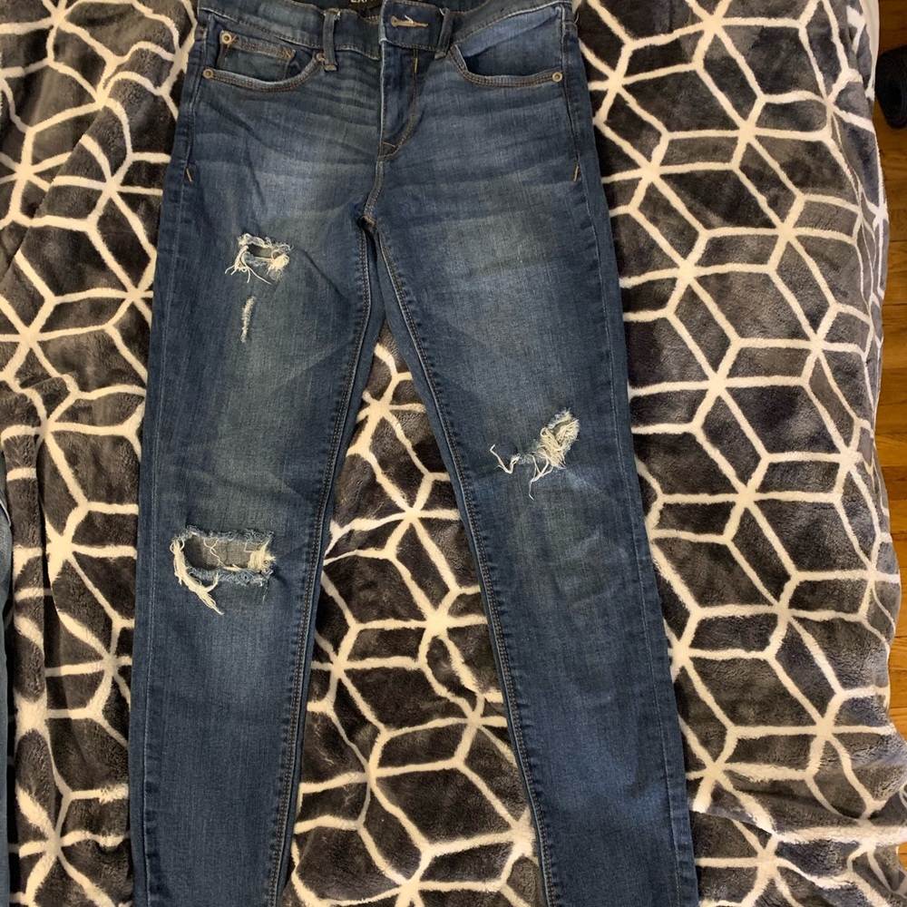 Express Cropped Legging Jean - Midrise